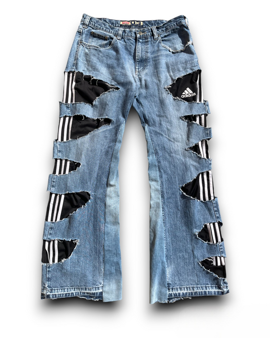 MAD JEANS (Balenciaga Slashed Denim)